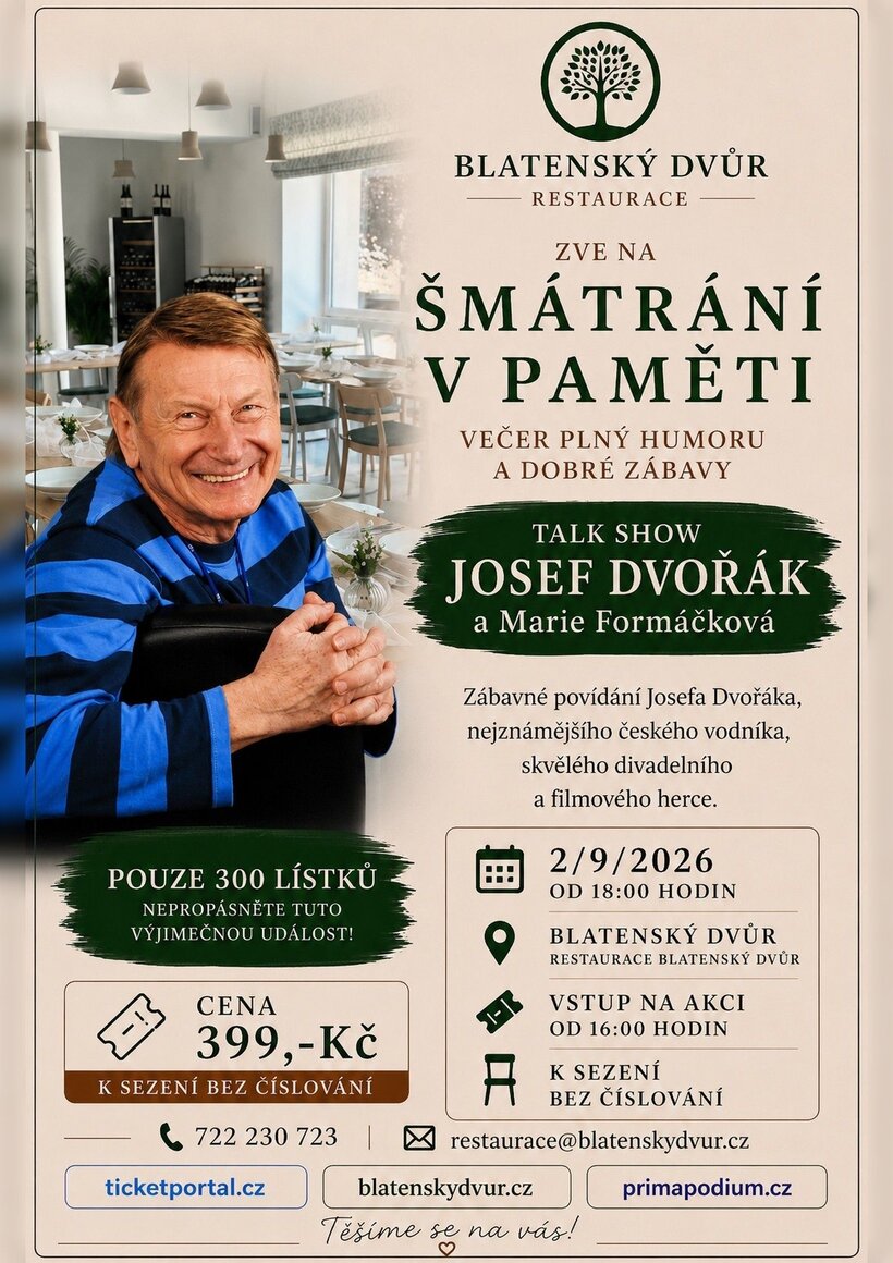 Šmátrání v paměti Josefa Dvořáka