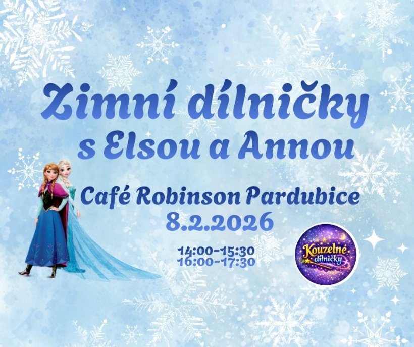 Kouzelné zimní dílničky s Elsou a Annou