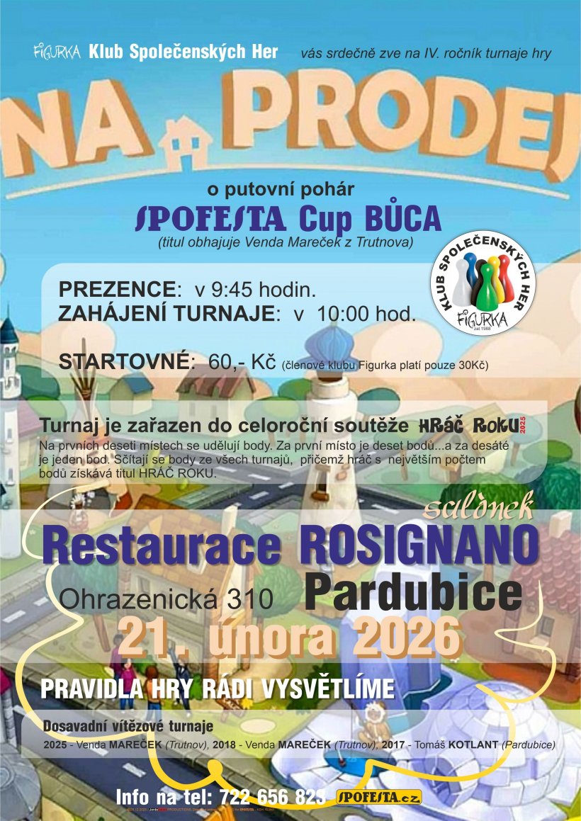 IV. ročník turnaje hry Na prodej