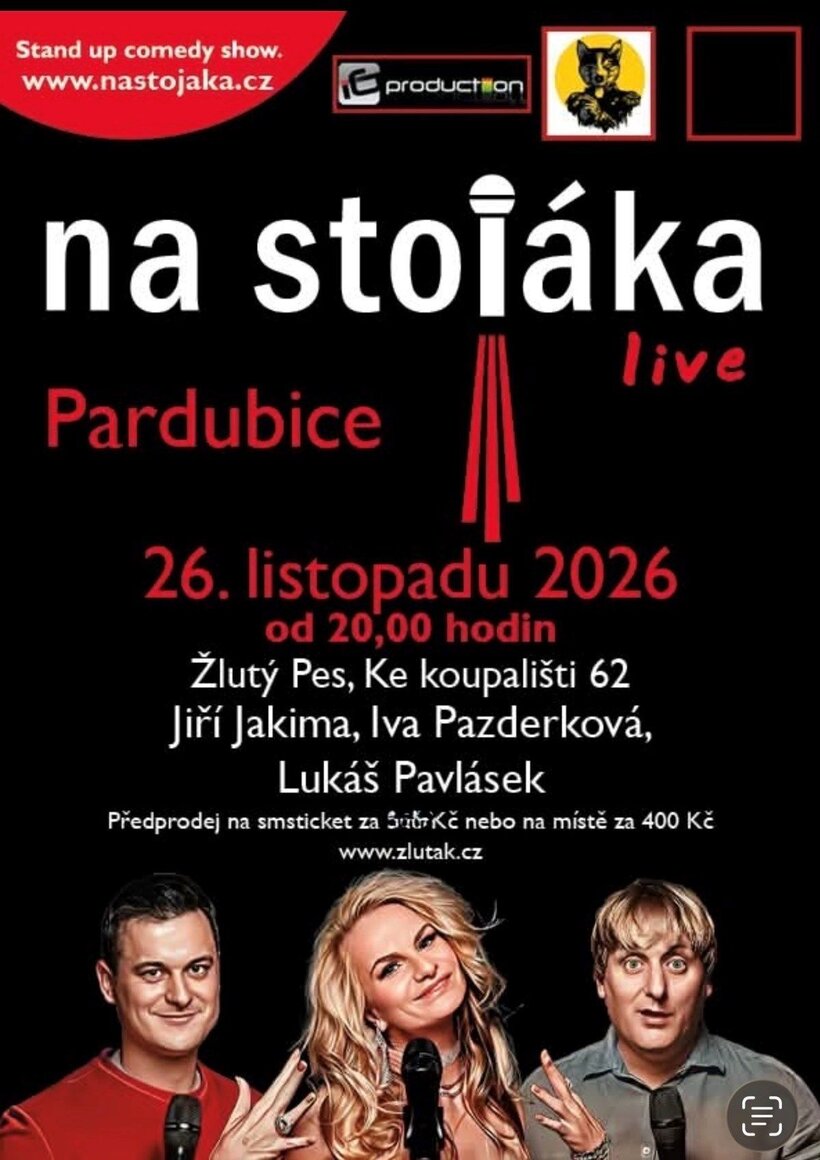 Na stojáka - Jiří Jakima, Iva Pazderková a Lukáš Pavlásek