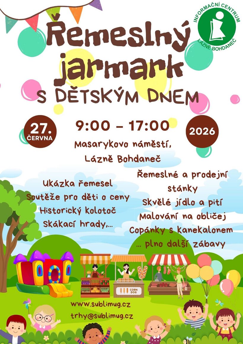 Řemeslný jarmark s Dětským dnem