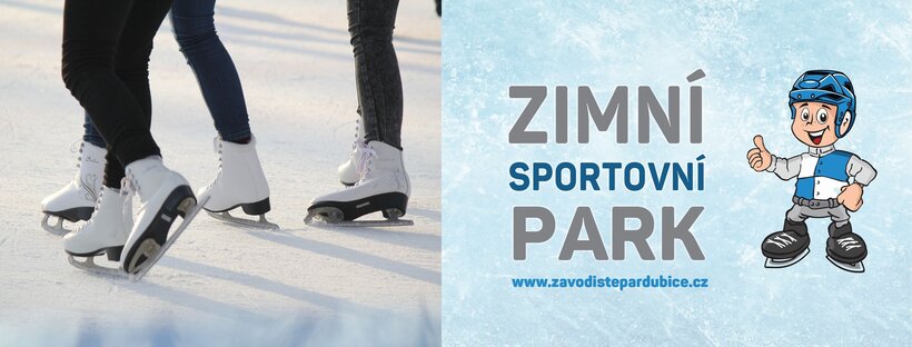 Zimní sportovní park - bruslení pod širým nebem
