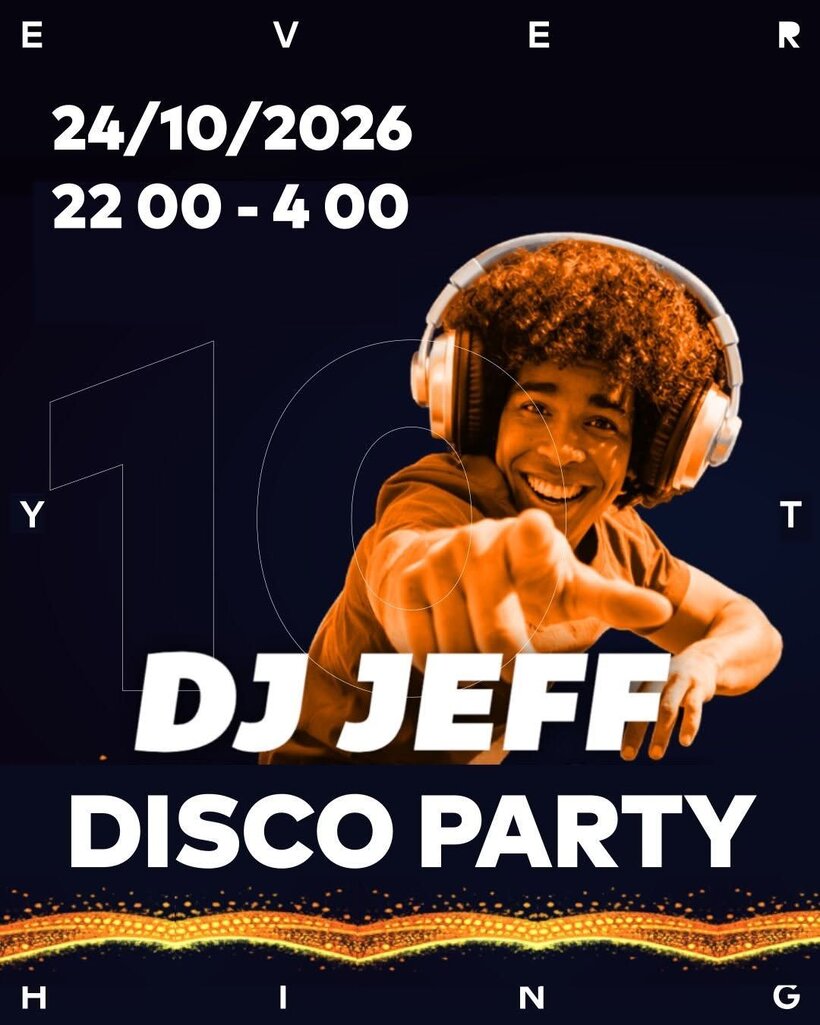Disco party w/ Dj Jeff