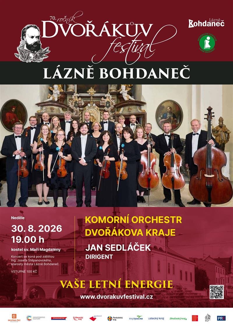 Dvořákův festival - Komorní orchestr Dvořákova kraje