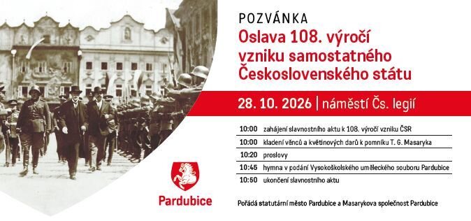 Oslava 108. výročí vzniku samostatného Československého státu