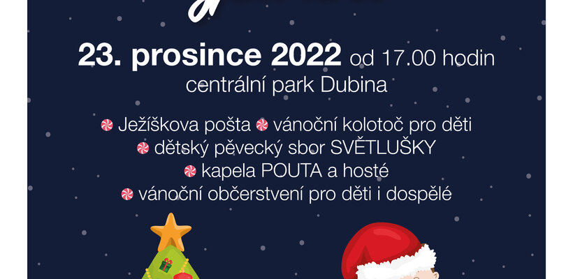 VÁNOČNÍ ZPÍVÁNÍ NA DUBINĚ - 23. 12. 2022