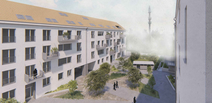 Husova ulice je o krok blíž modernímu a dostupnějšímu městskému bydlení