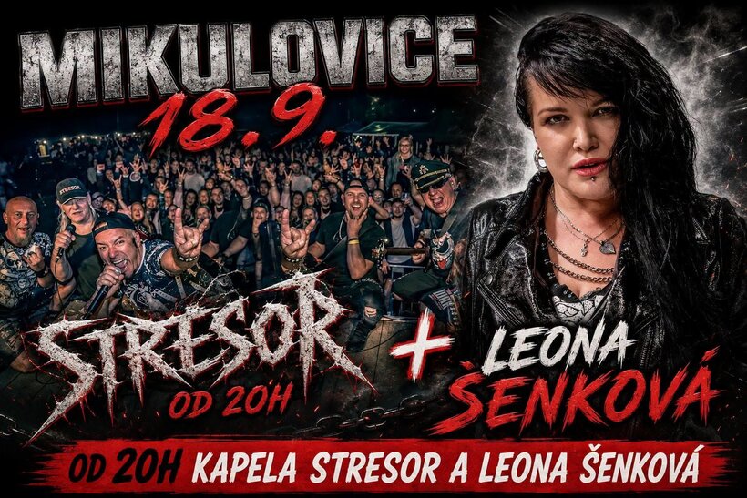 Stresor a Leona Šenková