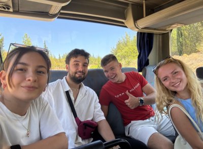 Pardubičtí studenti v Turecku