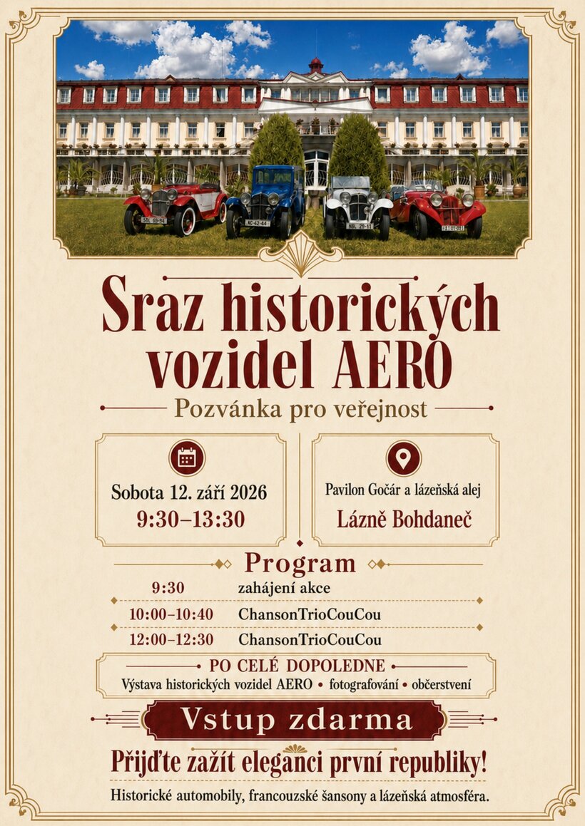 Sraz historických vozidel AERO