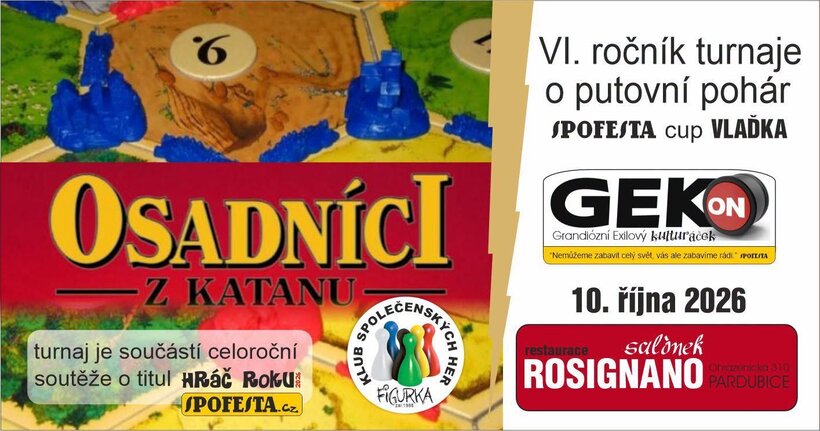 VI. ročník turnaje hry Osadníci z Katanu