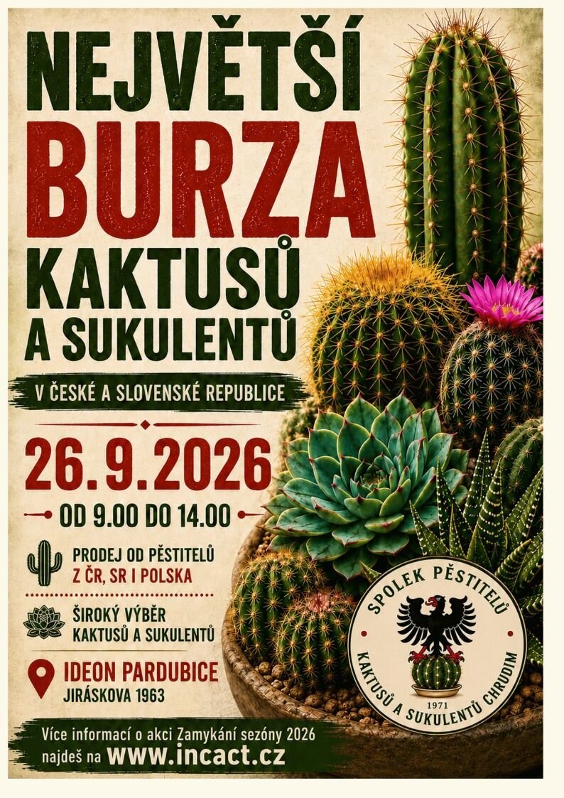 Burza kaktusů a sukulentů