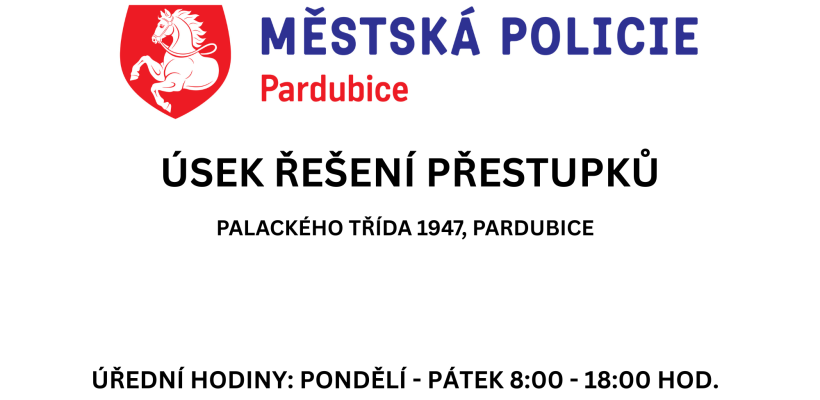 Přestupkové oddělení strážníků se stěhuje na Palackého třídu