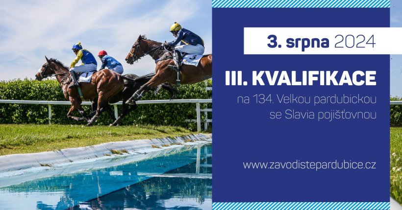 III. kvalifikace na 134. Velkou pardubickou se Slavia pojišťovnou