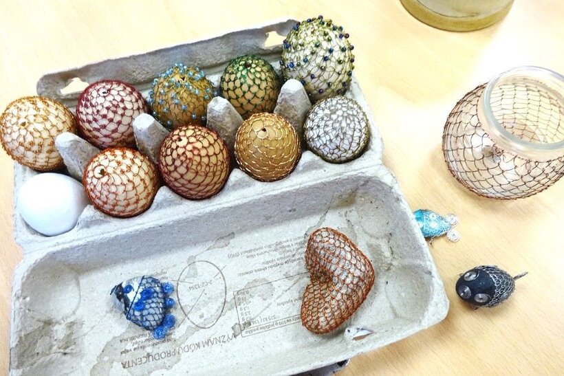 Drátkování vajíček