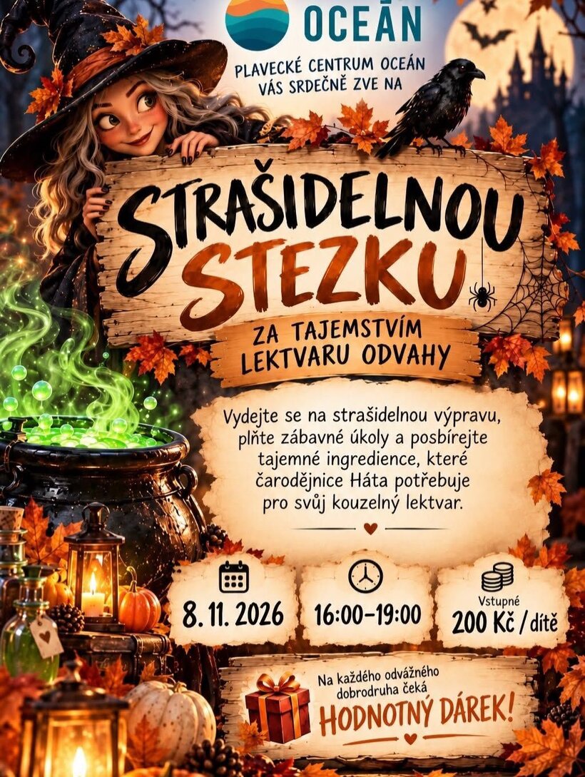 Strašidelná stezka za tajemstvím lektvaru odvahy