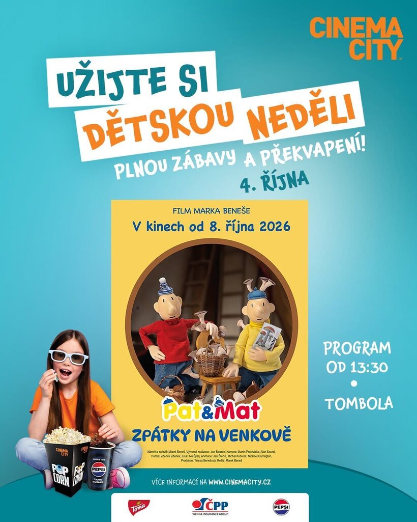 Dětská neděle - Pat a Mat: Zpátky na venkově
