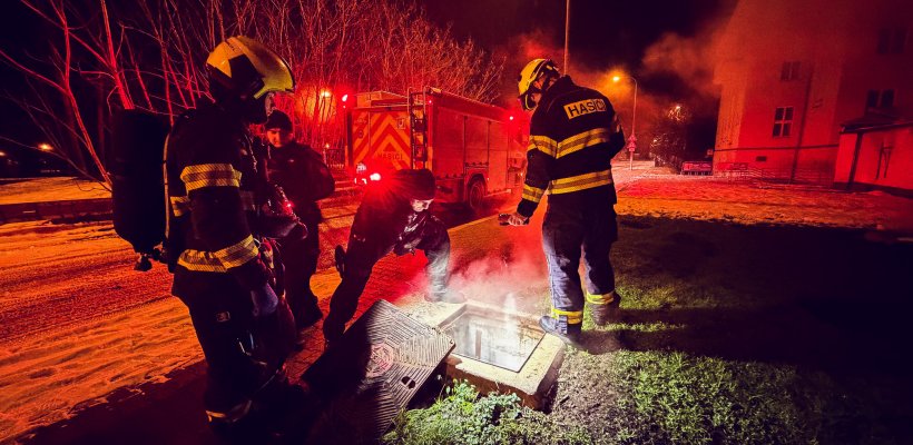 Silvestrovská noc v Pardubicích byla bez konfliktů, zato záchytka byla plná do dvou hodin