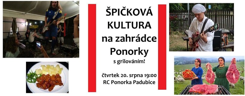 Špičková kultura na zahrádce Ponorky + grilování