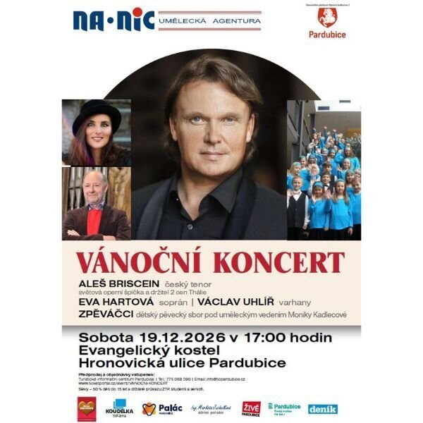 Vánoční koncert - Aleš Briscein