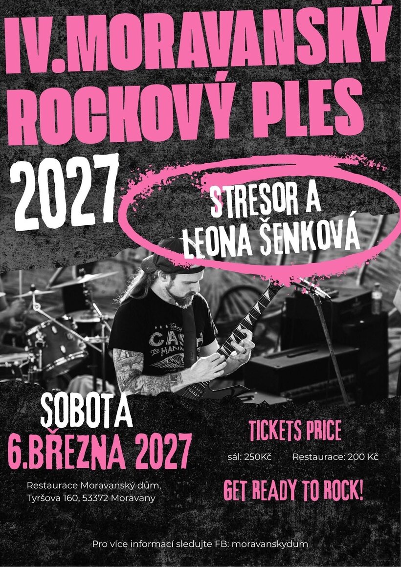IV. Moravanský rockový ples