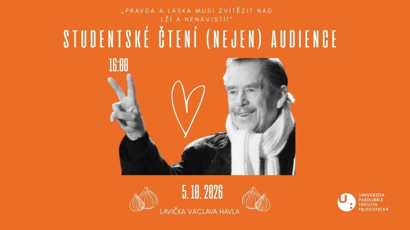 Havel 90: Studentské čtení (nejen) Audience