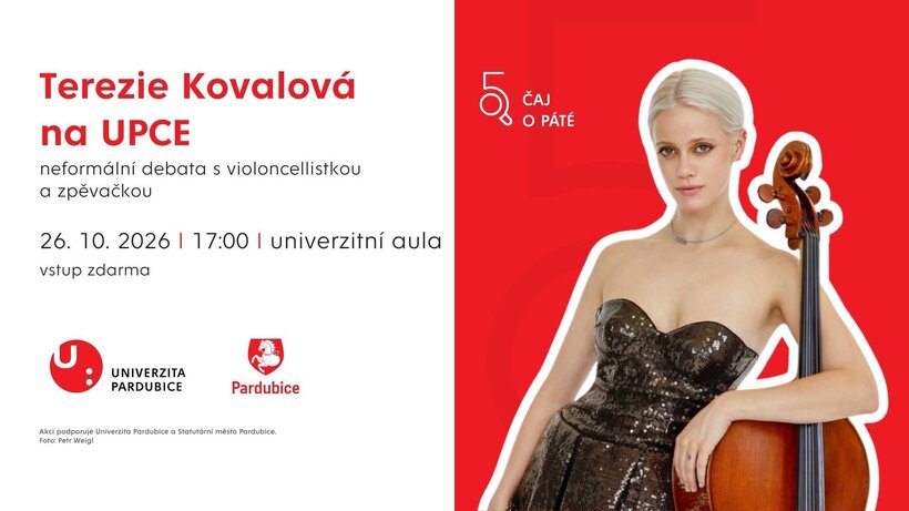 Čaj o páté: Terezie Kovalová na UPCE