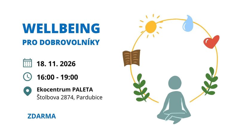 Wellbeing pro dobrovolníky (region Pardubice a Chrudim)