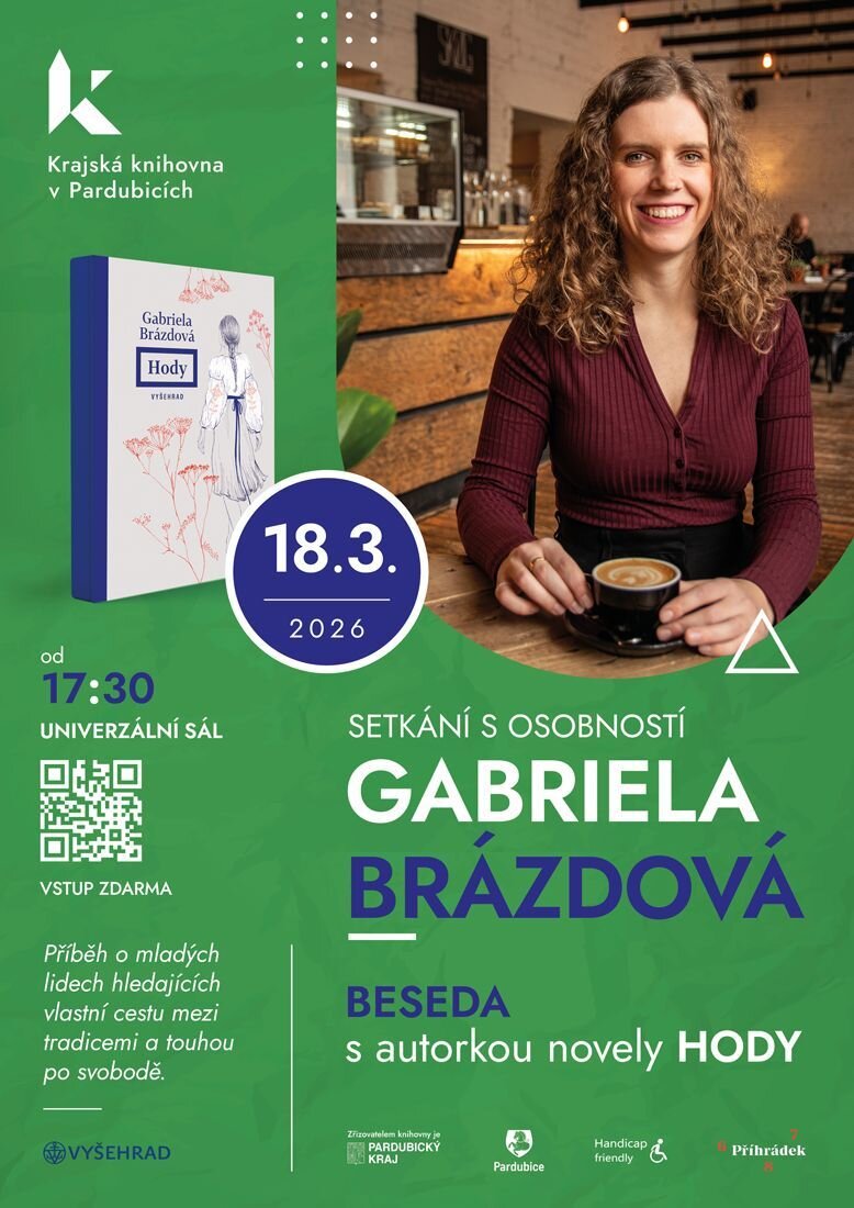Beseda se spisovatelkou Gabrielou Brázdovou