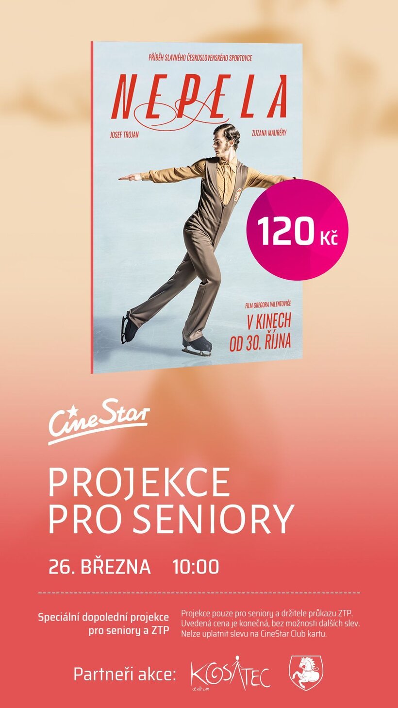 Projekce pro seniory - Nepela