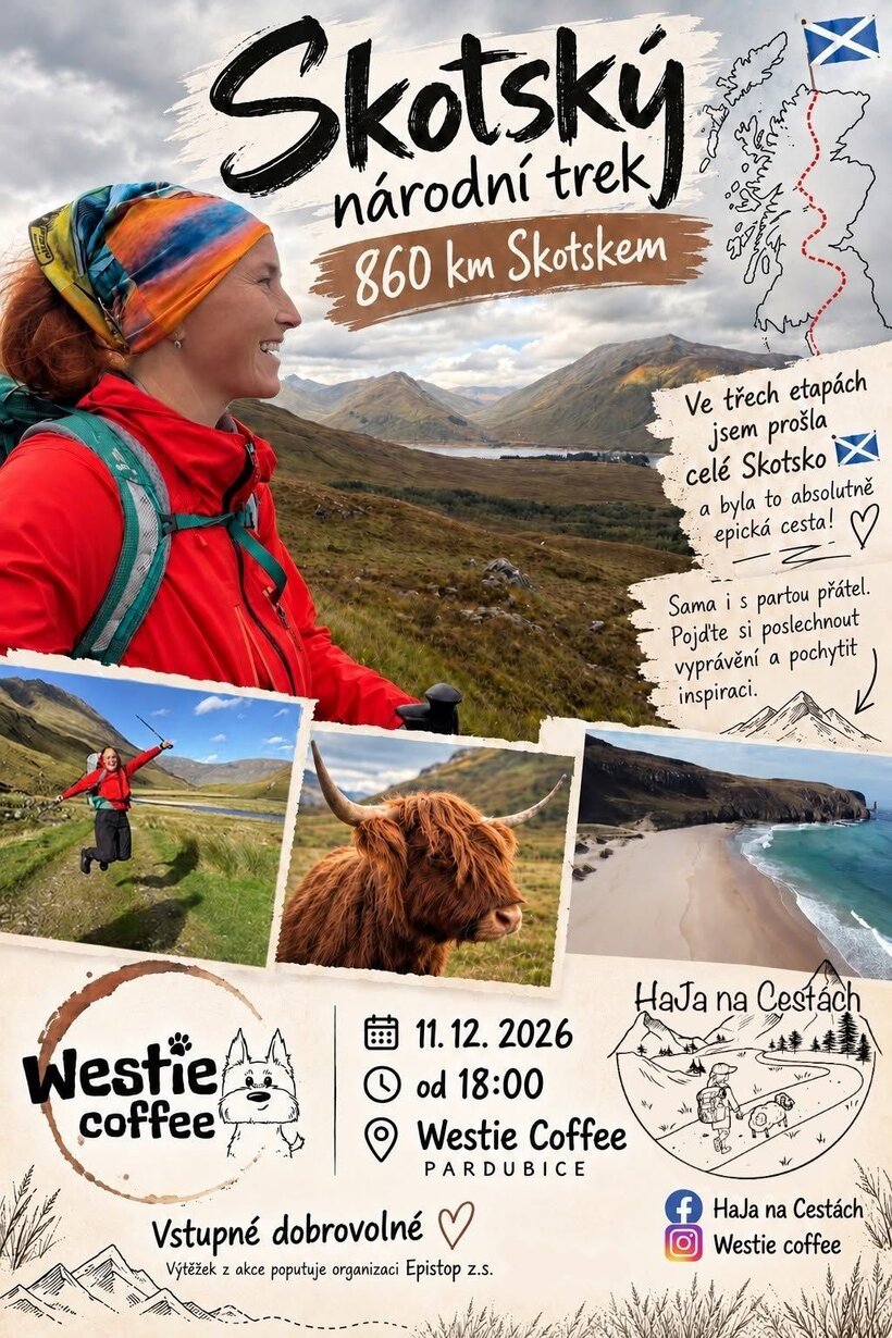 Skotský národní trek - 860 km pěšky přes celé Skotsko