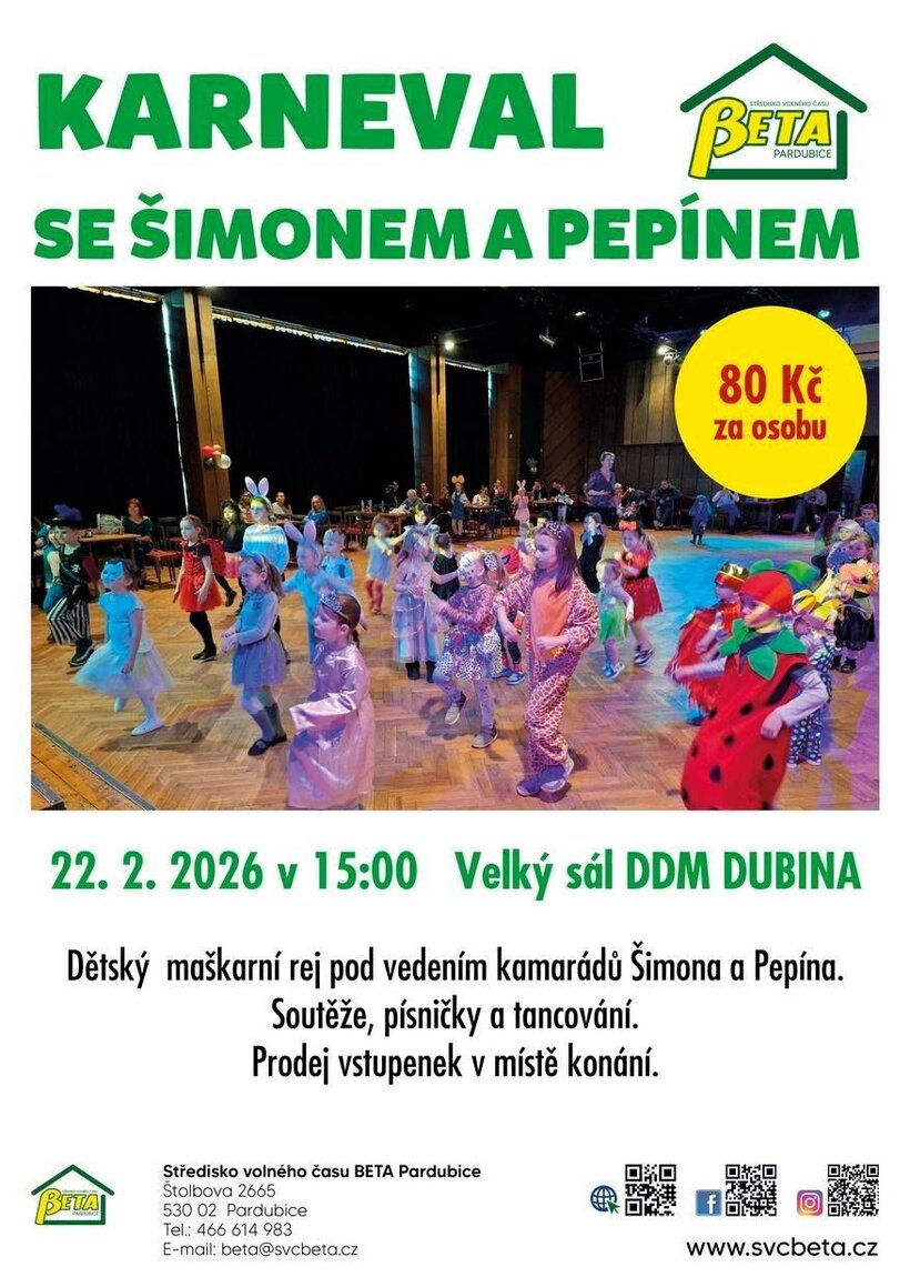 Karneval se Šimonem a Pepínem