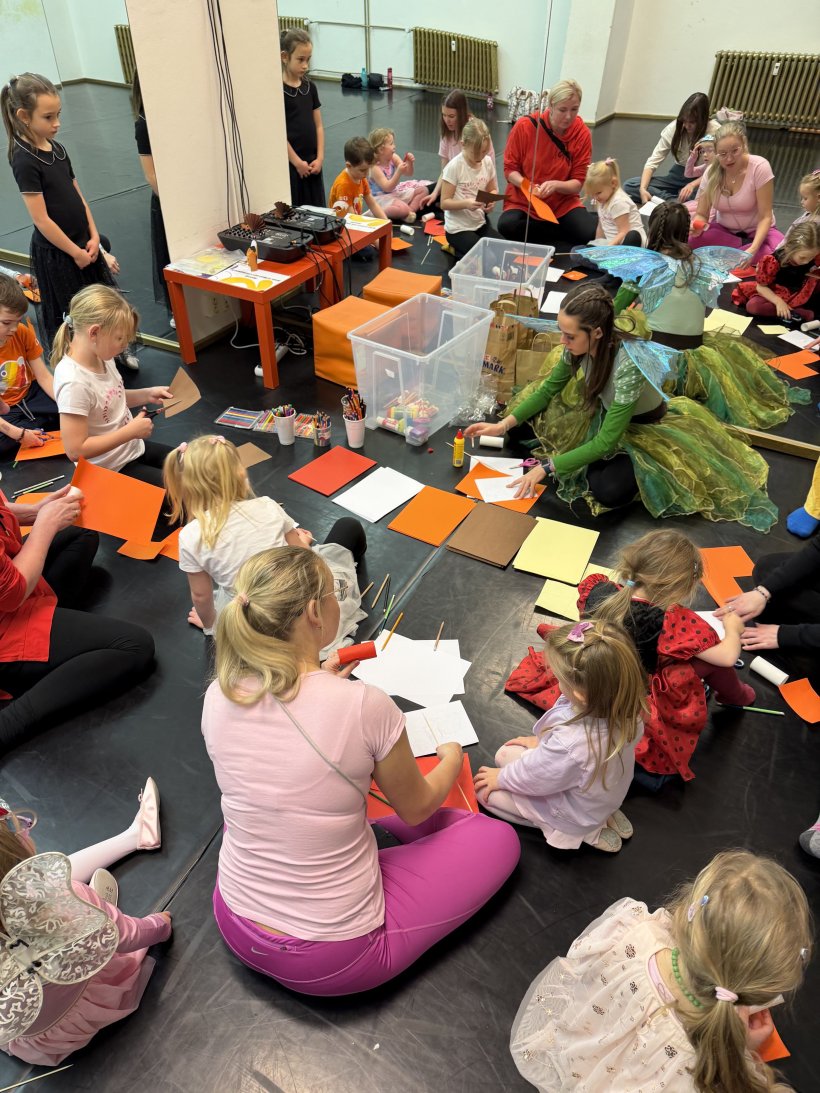 Pohádkový taneční workshop pro děti