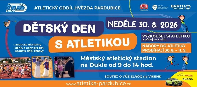 Dětský den s atletikou