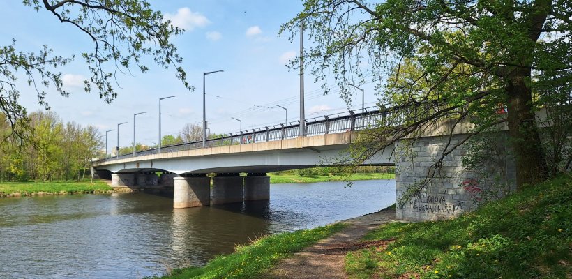 Dlouho plánovaná rekonstrukce Wonkova mostu začne 1. června