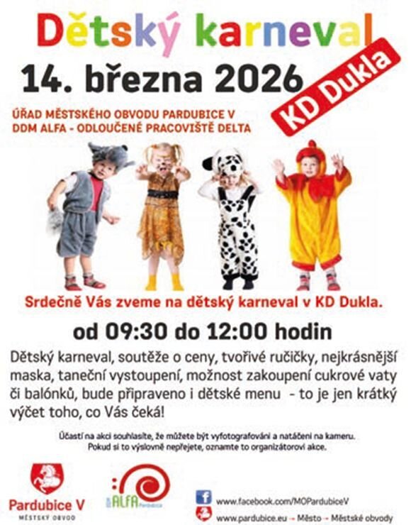 Dětský karneval na Dukle