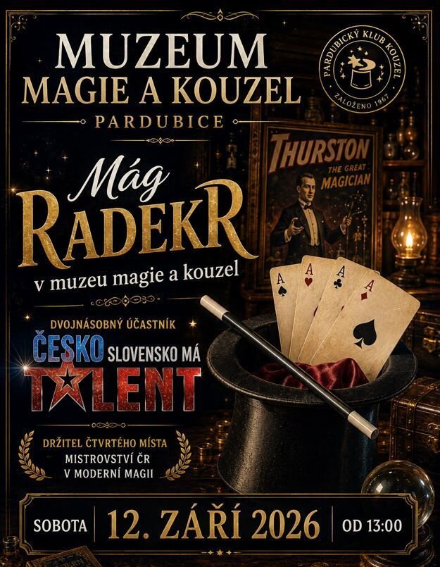 Kouzelnické vystoupení Mág RadekR