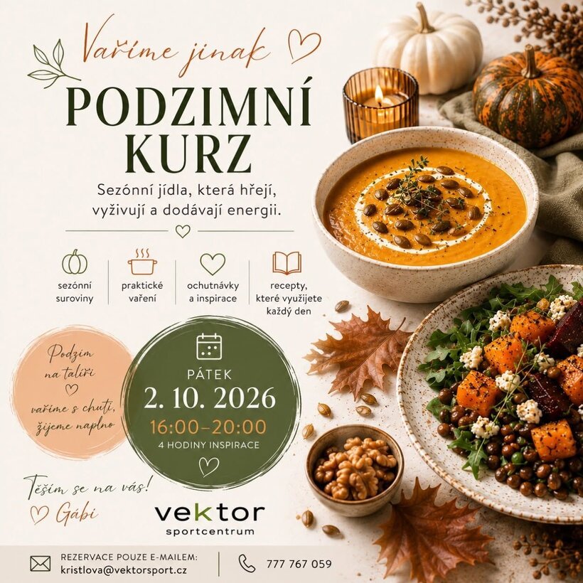 Vaříme jinak - podzimní kurz