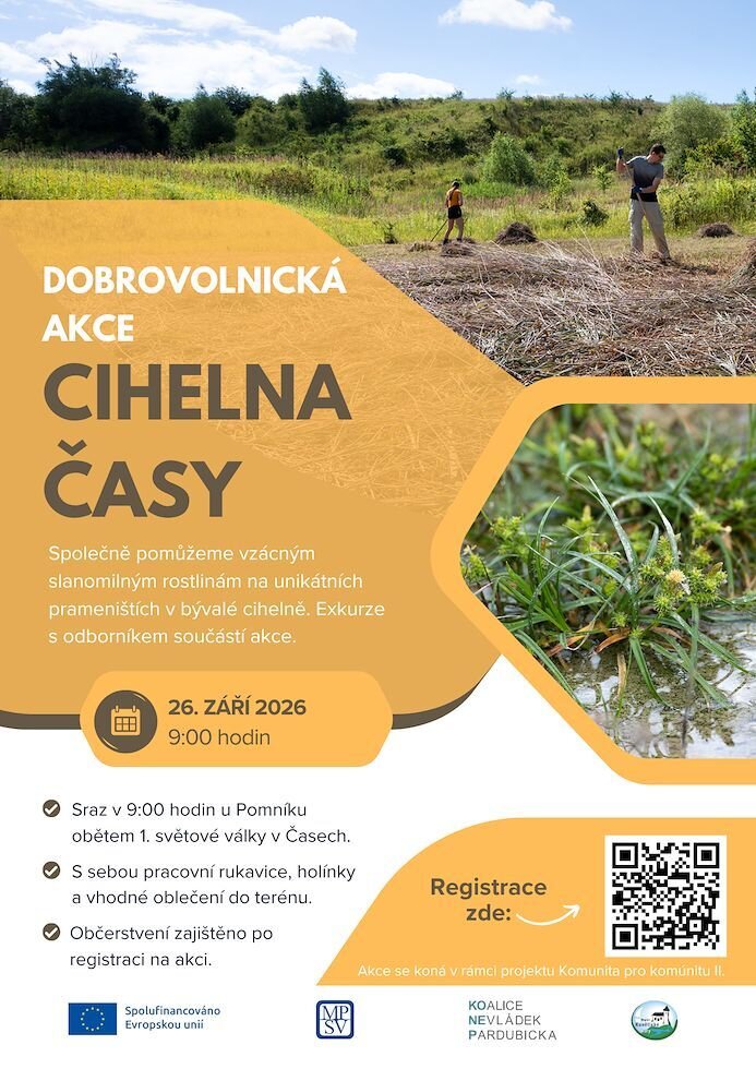 Dobrovolnická akce: Cihelna Časy