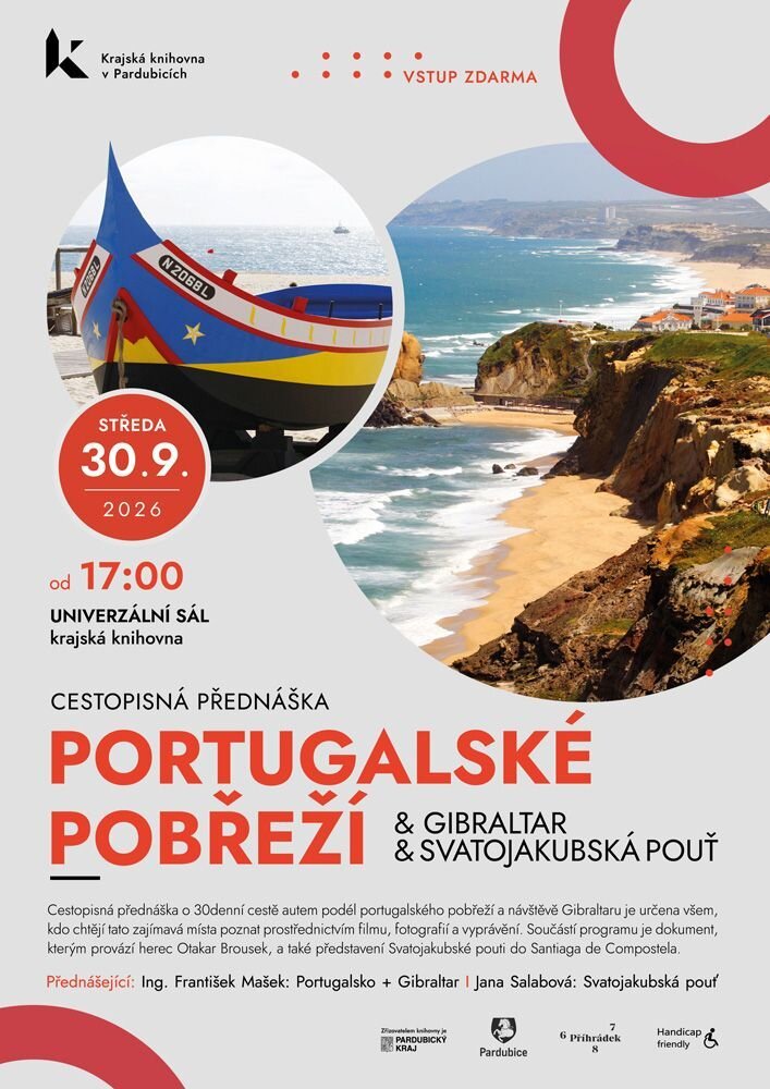 Portugalské pobřeží & Gibraltar & Svatojakubská pouť