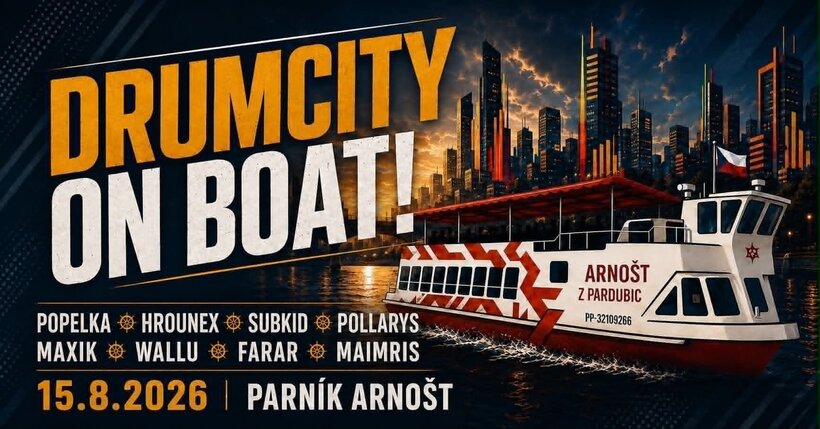 DrumCity on Boat