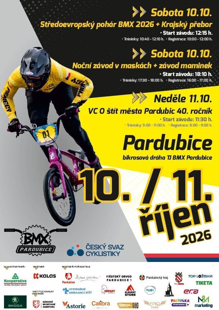 Závody na počest 40 let Pardubického bikrosu