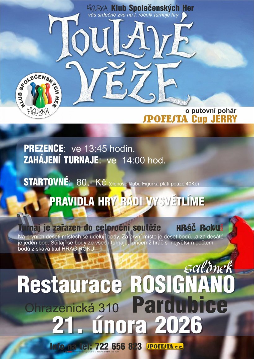 I. ročník turnaje hry Toulavé věže
