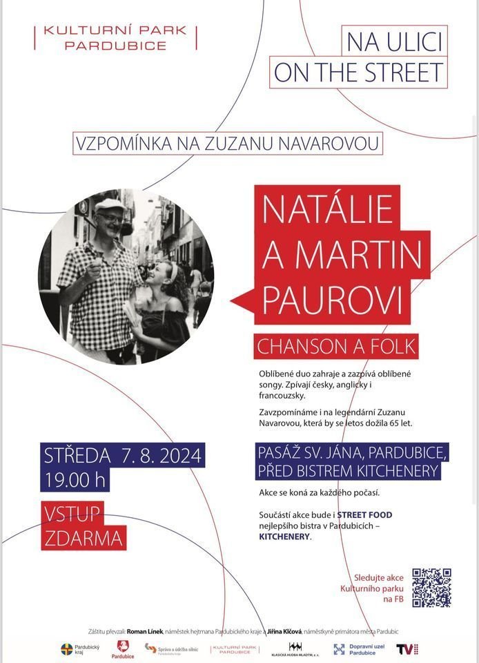 Vzpomínka na Zuzanu Navarovou - Natálie a Martin Paurovi