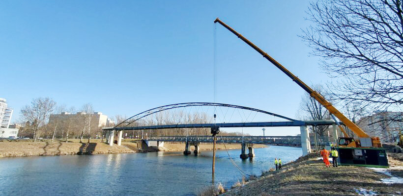 Město předalo staveniště pro nový most Kapitána Bartoše, před výstavbou provizoria vzniknou přeložky sítí