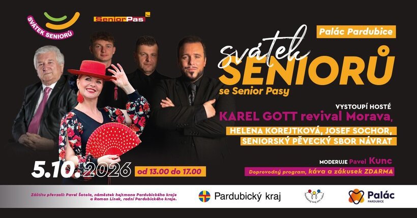 Svátek seniorů se Senior Pasy