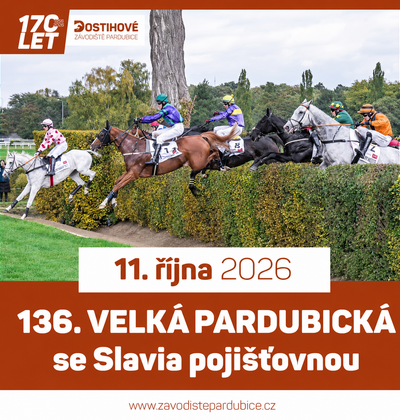 136. Velká pardubická se Slavia pojišťovnou