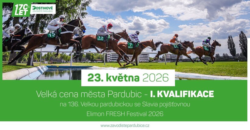 Velká cena města Pardubic - I. kvalifikace na 136. Velkou pardubickou se Slavia pojišťovnou